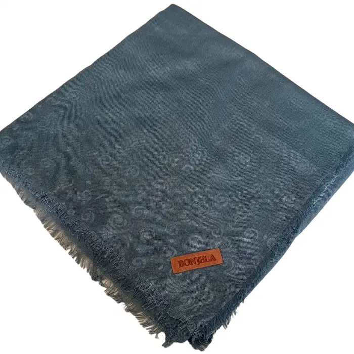 Bonjela Jakarlı Pamuk Mevsimlik Eşarp (JKR9629)