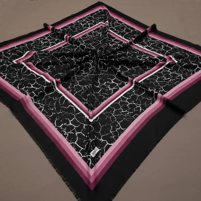 Bonjela Sökme Mono Koton eşarp (FE463-06)