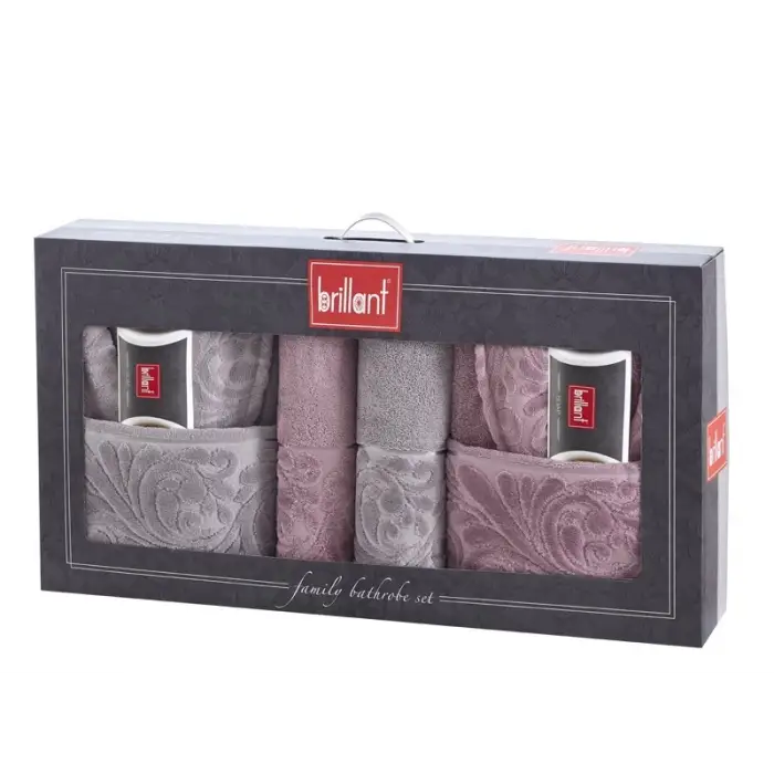 Brillant Aile Bornoz Seti 8 Parça (bornoz02)