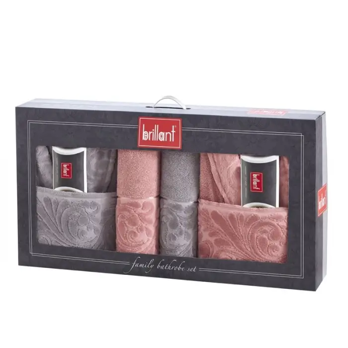 Brillant Aile Bornoz Seti 8 Parça (bornoz04)