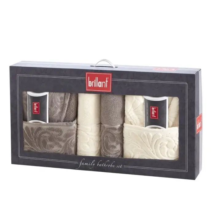 Brillant Aile Bornoz Seti 8 Parça (bornoz05)