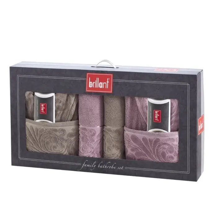 Brillant Aile Bornoz Seti 8 Parça (bornoz06)