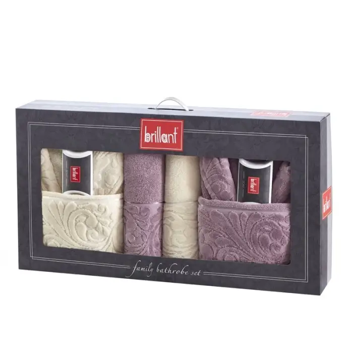 Brillant Aile Bornoz Seti 8 Parça (bornoz09)