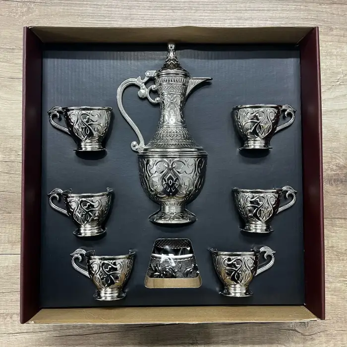 Busem Büyük Boy Gümüş Zemzem Takımı (zm02)