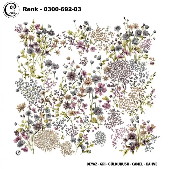 Cenk 100cm Oyalık Yazma (Cnk-652-03)