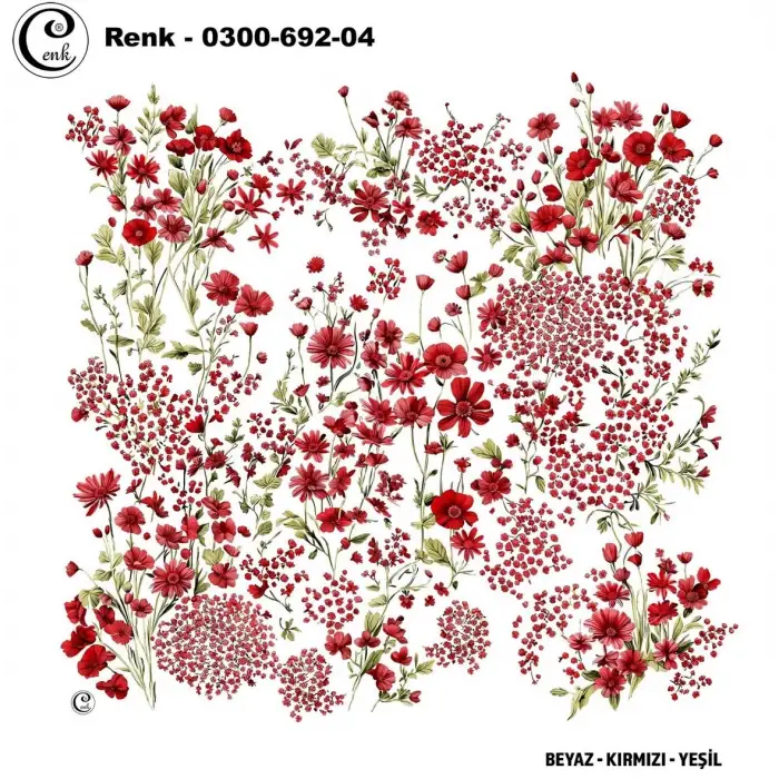 Cenk 100cm Oyalık Yazma (Cnk-652-04)