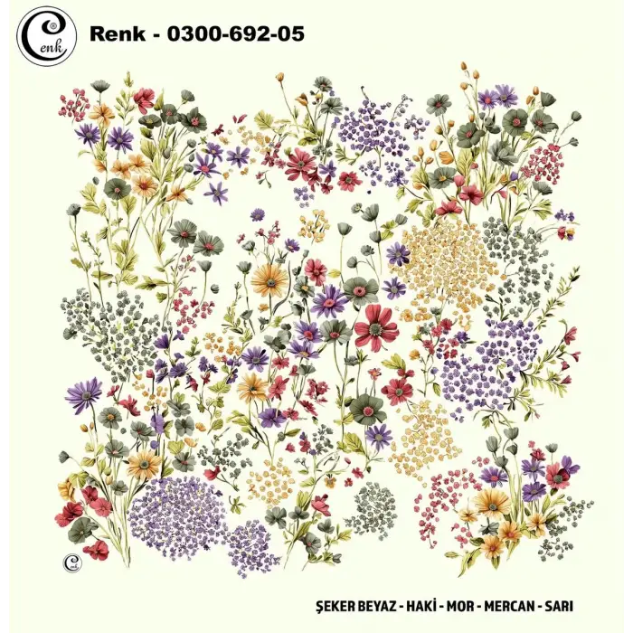 Cenk 100cm Oyalık Yazma (Cnk-652-05)