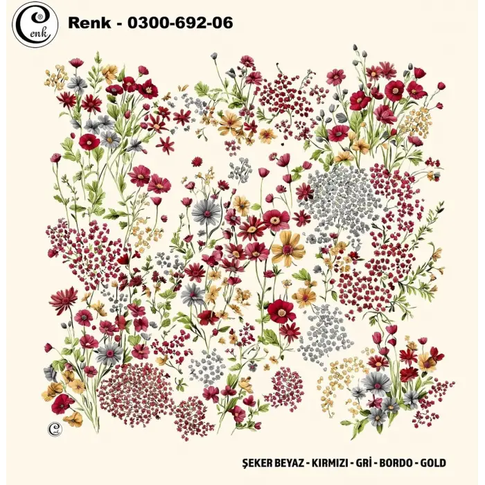 Cenk 100cm Oyalık Yazma (Cnk-652-06)