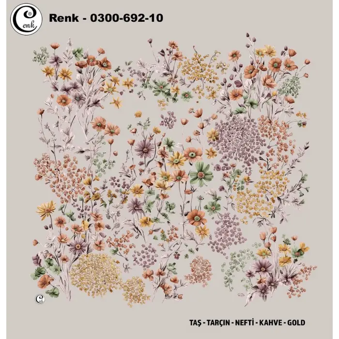 Cenk 100cm Oyalık Yazma (Cnk-652-10)