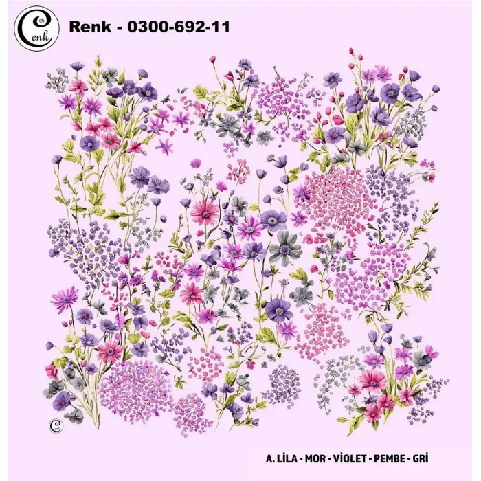 Cenk 100cm Oyalık Yazma (Cnk-652-11)