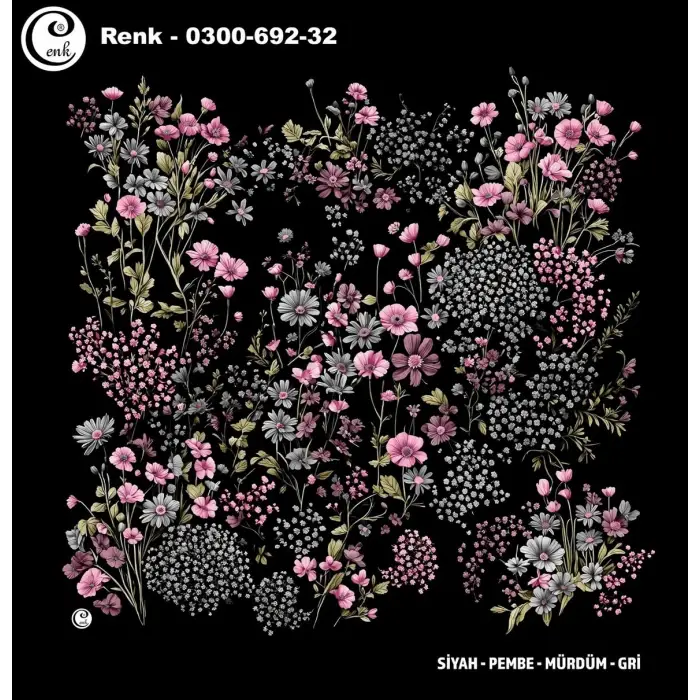 Cenk 100cm Oyalık Yazma (Cnk-652-32)