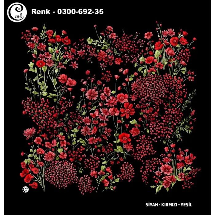 Cenk 100cm Oyalık Yazma (Cnk-652-35)