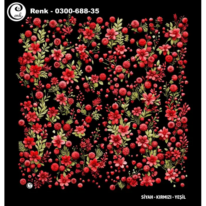 Cenk 100cm Oyalık Yazma (Cnk-688-35)