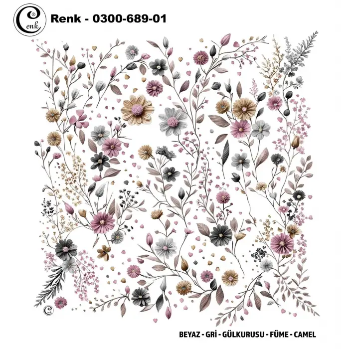 Cenk 100cm Oyalık Yazma (Cnk-689-01)