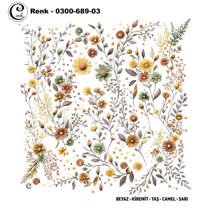 Cenk 100cm Oyalık Yazma (Cnk-689-03)