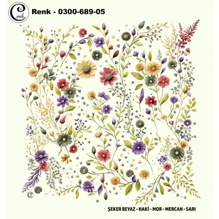 Cenk 100cm Oyalık Yazma (Cnk-689-05)