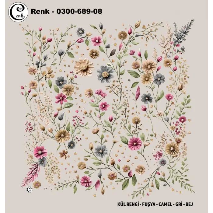 Cenk 100cm Oyalık Yazma (Cnk-689-08)