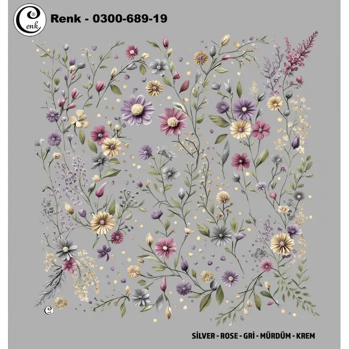 Cenk 100cm Oyalık Yazma (Cnk-689-19)