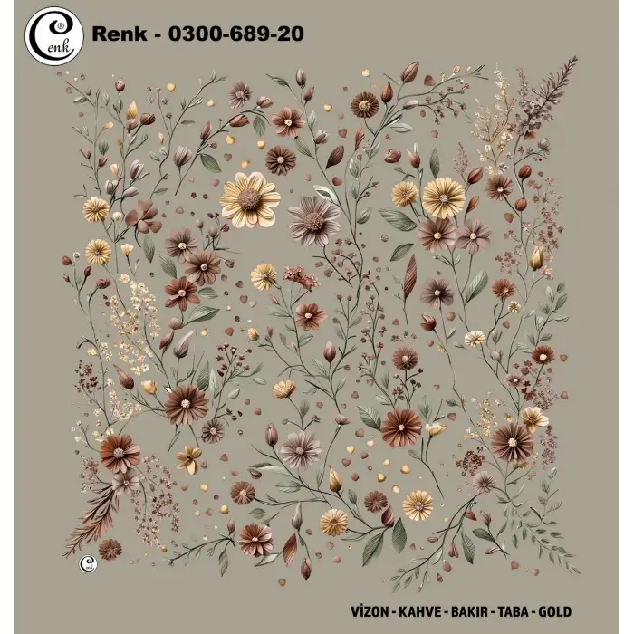 Cenk 100cm Oyalık Yazma (Cnk-689-20)