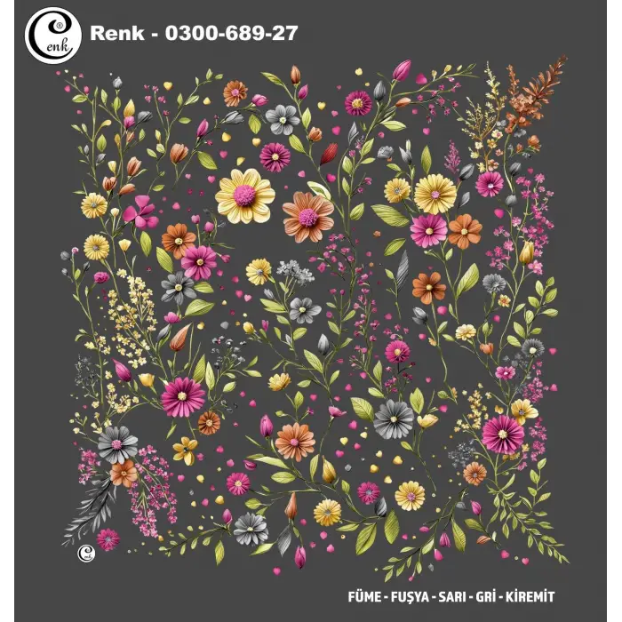 Cenk 100cm Oyalık Yazma (Cnk-689-27)