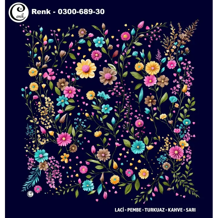 Cenk 100cm Oyalık Yazma (Cnk-689-30)