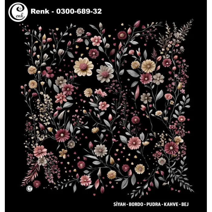 Cenk 100cm Oyalık Yazma (Cnk-689-32)