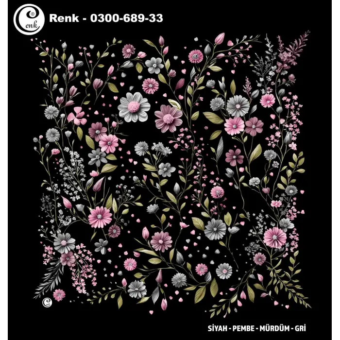 Cenk 100cm Oyalık Yazma (Cnk-689-33)