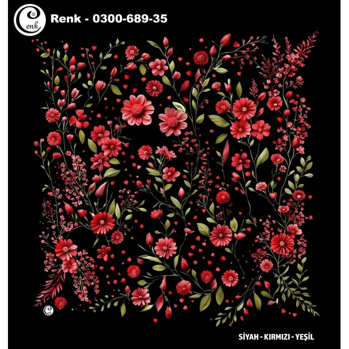 Cenk 100cm Oyalık Yazma (Cnk-689-35)