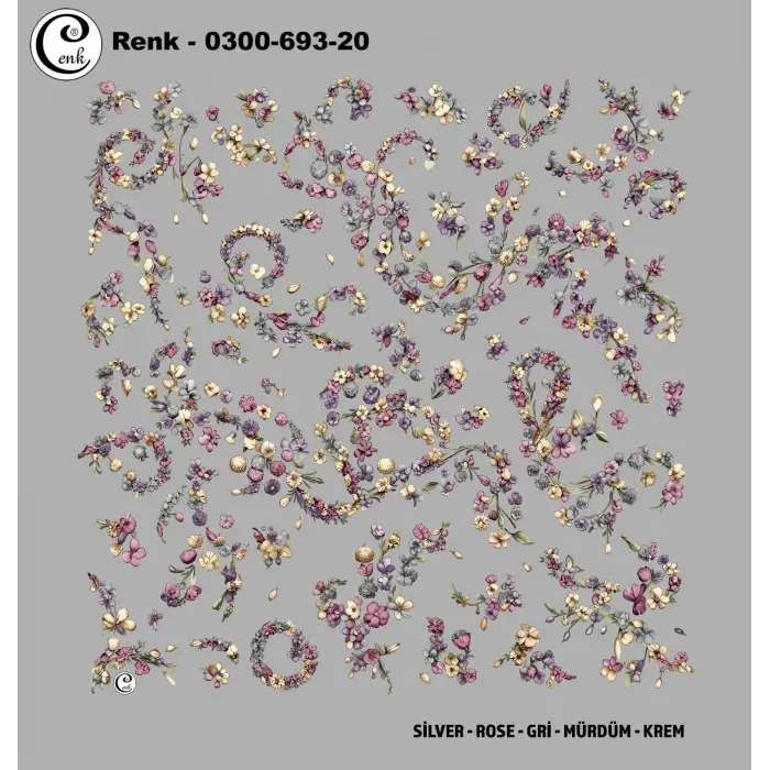 Cenk 100cm Oyalık Yazma (Cnk-693-20)