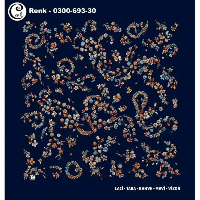 Cenk 100cm Oyalık Yazma (Cnk-693-30)