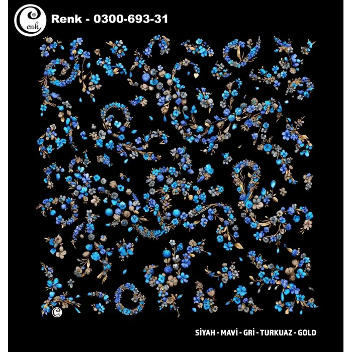 Cenk 100cm Oyalık Yazma (Cnk-693-31)