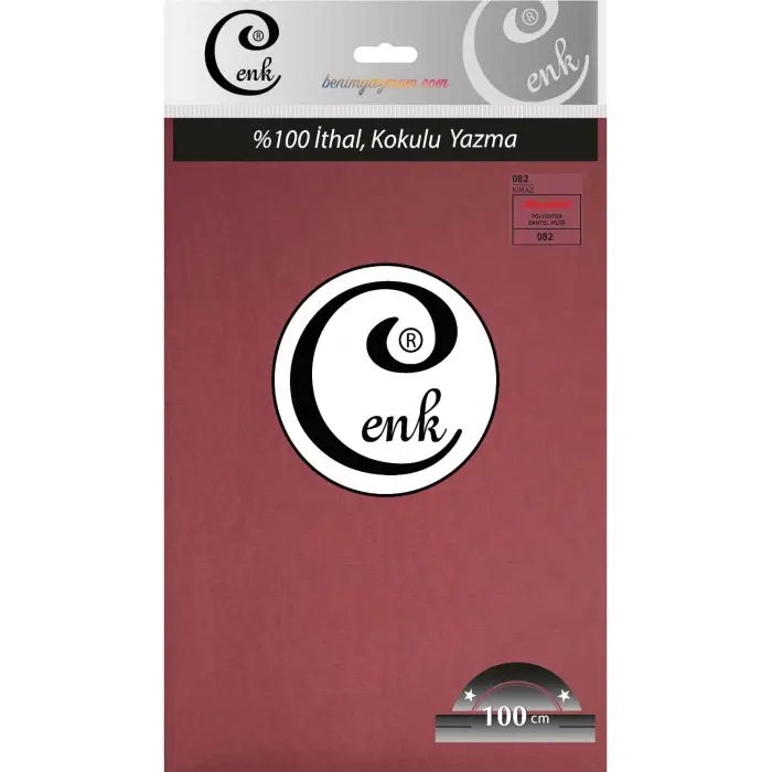 Cenk Düz 100cm Kiraz Yazma (301-082)