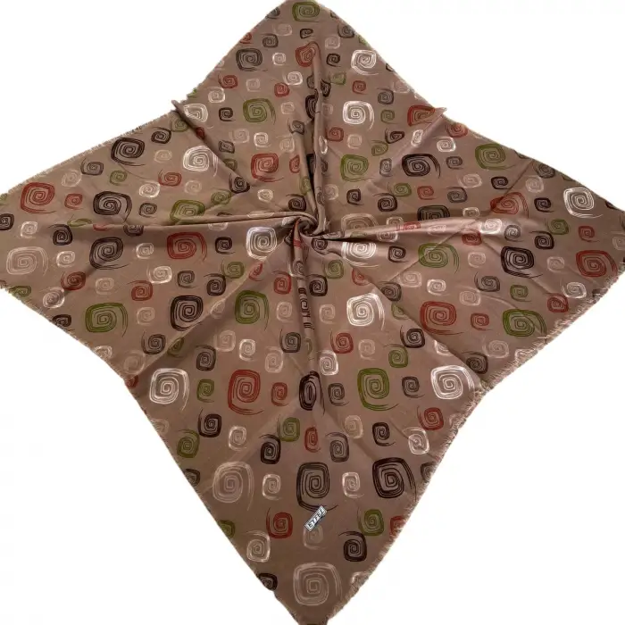 Eyfel Flamlı Koton Eşarp (FE512-04)