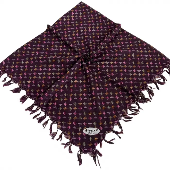 Firuze Koton Sökme Boncuklu Tülbent (sm-4208)