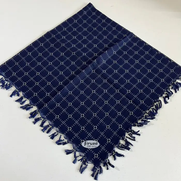 Firuze Koton Sökme Boncuklu Tülbent (sm-4714)