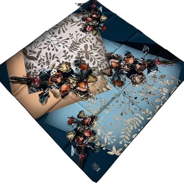 Five5 Dijital Twill Eşarp (TE9514)