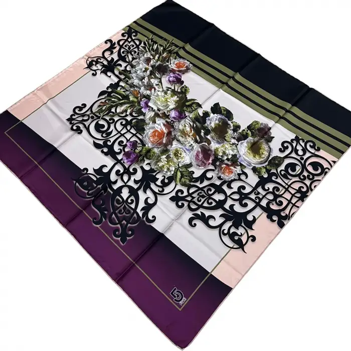 Five5 Dijital Twill Eşarp (TE9520)