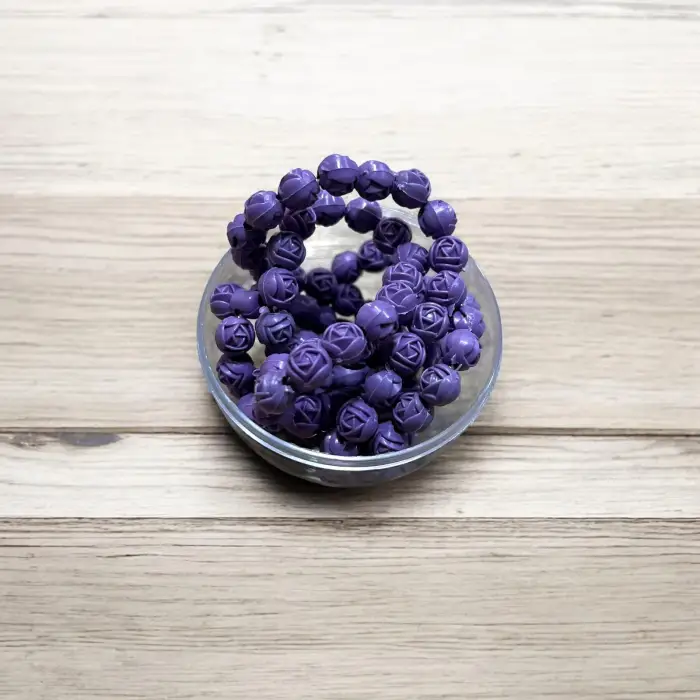 Gül Desen Amber Kokulu Tespih (tsph05-04)