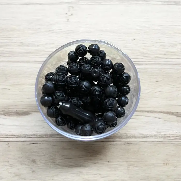 Gül Desen Amber Kokulu Tespih (tsph05-09)