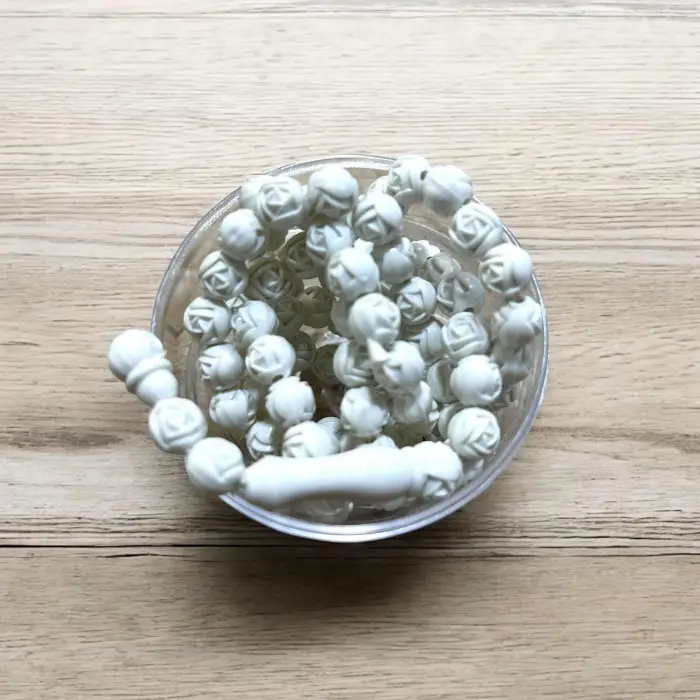 Gül Desen Amber Kokulu Tespih (tsph05-11)