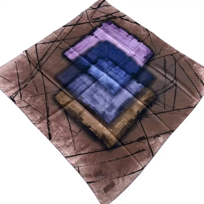 Kampanyalı Dijital Soft Eşarp (TE9343)