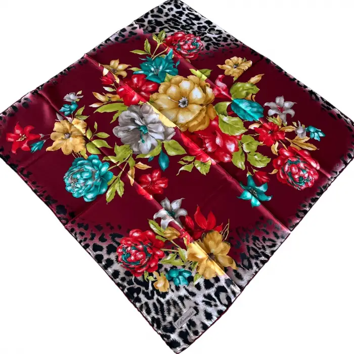 Kampanyalı Dijital Twill Eşarp (TE9406)