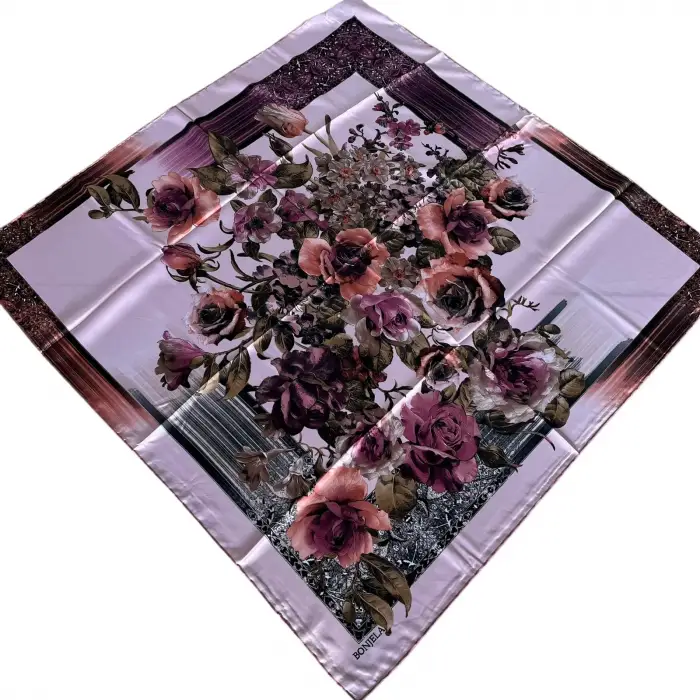 Kampanyalı Dijital Twill Eşarp (TE9424)