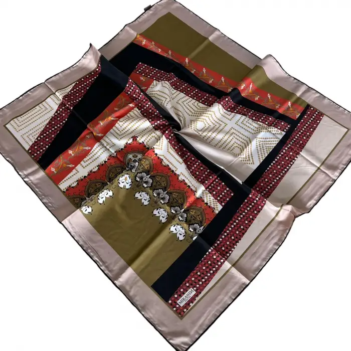 Kampanyalı Dijital Twill Eşarp (TE9432)