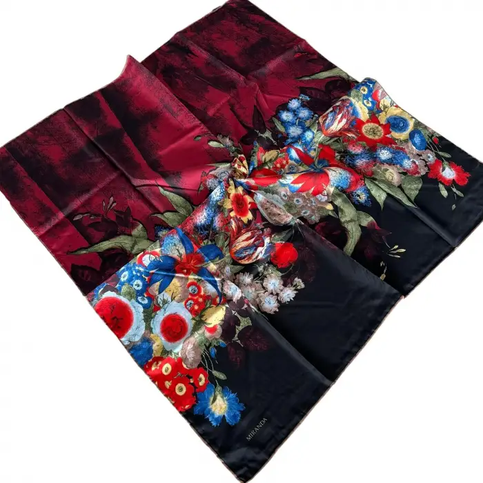 Kampanyalı Dijital Twill Eşarp (TE9436)