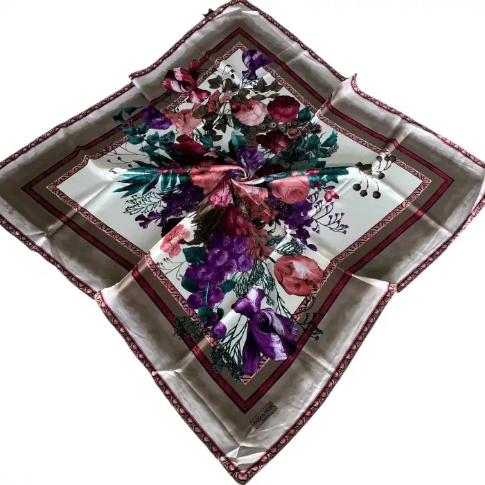 Kampanyalı Dijital Twill Eşarp (TE9440)