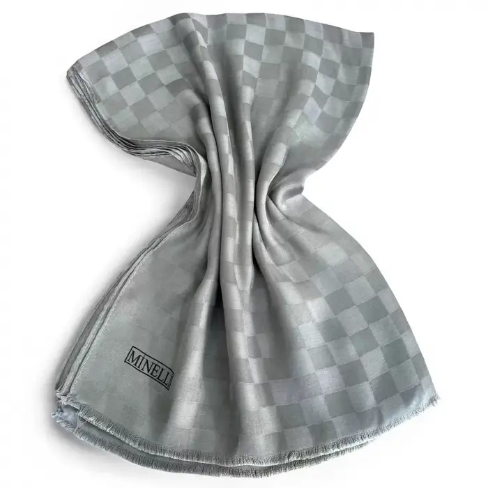 Kampanyalı İpeksi Jakarlı Şal (Ktn9404)