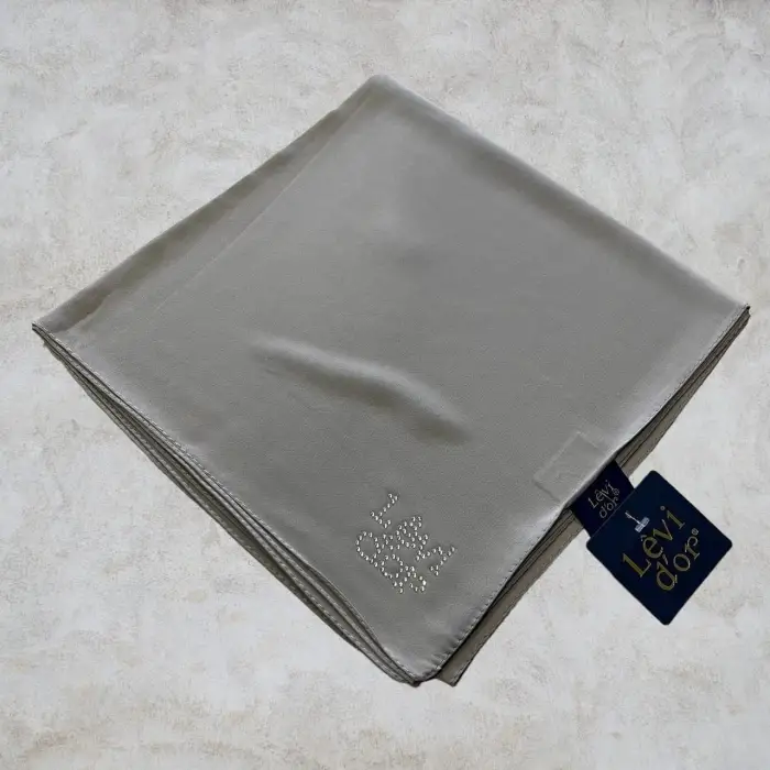 Levidor 110 cm Medine İpeği Eşarp(LMİ9902)