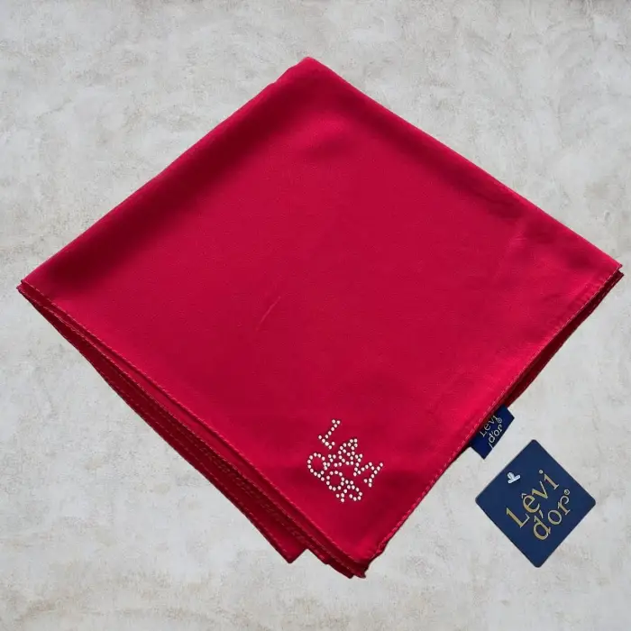 Levidor 110 cm Medine İpeği Eşarp(LMİ9917)