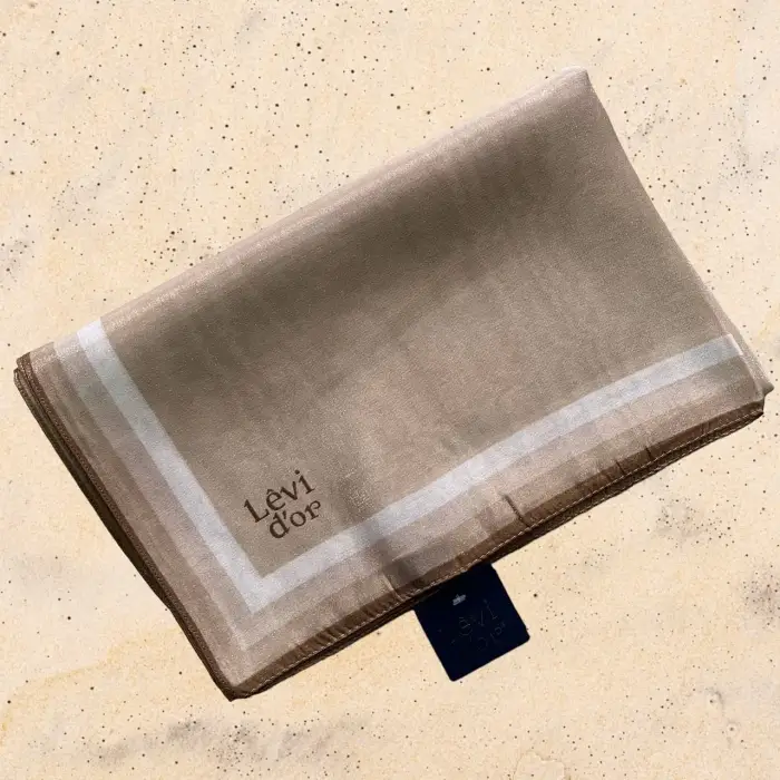 Levidor Pırıltı Kehribar Şal (Mng9812)